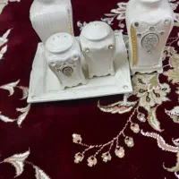 فروش دودست نلعبکی ودوعددنمکدان وجاابلیمویی