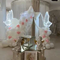 اجرای بادکنک ارایی و بله برون و افتتاحیه فروشگاه