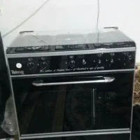 اجاق گاز طرح فر استیل