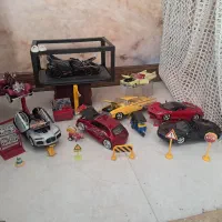 ماکت گاراژماشین موتورفلزی