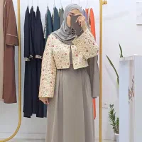 مانتو عبایی پبراهن بلند عبا مشکی اربعین ،مجلسی عید