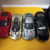 ۴ عدد ماکت ماشین فلزی