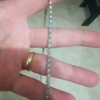 زنجیر نقره دست ساز