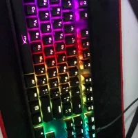 کیبورد گیمینگ HyperX مدل Alloy Origins سوئیچ‌ قرمز