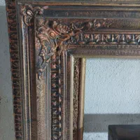 قاب عکس چوبی سلطنتی قدیمی بزرگ