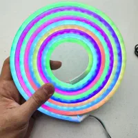 انواع چراغ اضطرای ریسه نئون در مدل و رنگ های مختلف