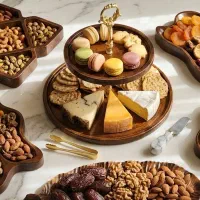 ست پذیرایی  ۸ تکه طرح چوب