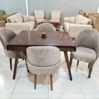 میزنهارخوری ماهلین با طرح تعویض فرش