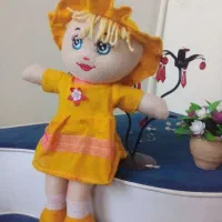 عروسک بسیار زیبا  به همراه پلنگ صورتی