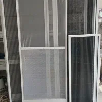 توری پلیسه ثابت لولایی