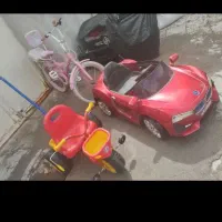فروش ماشین برقی. سه چرخه کودک