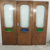 درب چوبی ۳ تیکه