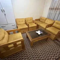 مبلغ ۶ نفره چوبکده همراه با میز