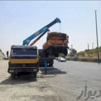جرثقیل خاور3تن و10تن کفی دکل بلند جهت شبانه روزی