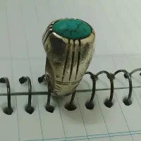 انگشترنقره بسیارقدیمی فیروزه