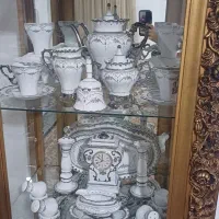 سرویس چینی لب توری الیزابت آمریکایی اصل ۱۲ نفره