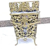 سطل وجا دستمال کاغذی برنز