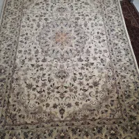 فرش دستباف کاشان در حد نو ۶متری