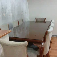 میز نهار خوری هشت نفره