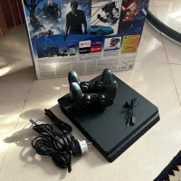 ps 4 slim دو دسته کپی خور ورژن 12 بازی 2026