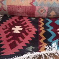 ۱۲ متری|گلیم، جاجیم، گبه|شیراز, گل سرخ|دیوار