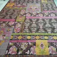 فرش ابریشمی باتیک دوازده متری