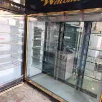 یخچال ایستاده دو طرف نما تزریق
