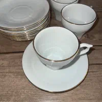 استکان و ظرف شیرینی خوری