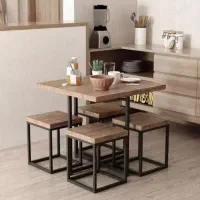 میز ناهارخوری ۴ نفره کارماهوم مدل Arta شیک و مقاوم