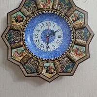 ساعت دیواری خاتم و مینا کاری نو