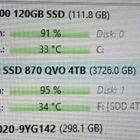 SSD SAMSUNG  QVO 870 4T|قطعات و لوازم جانبی رایانه|اصفهان, کوی ولی عصر|دیوار