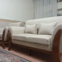 مبل ۸ نفره سالم و نو|مبلمان خانگی و میز عسلی|قم, آزادگان|دیوار