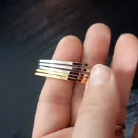 النگوی استیل جدید سایز 1 زنانه