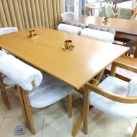 میز ناهارخوری مینیمال شش نفره