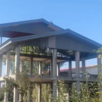 سقف شیروانی آلاچیق سردرب آردواز و تعمیرات