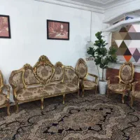 مبل استیل فرحی چوب راش