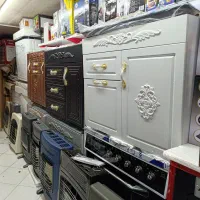 اجاق گاز MDFصفحه شیشه و صفحه فلزی