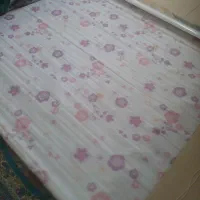 پرده زبرای طرح شکوفه بهاری