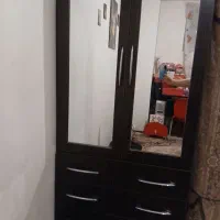 کمد ام دی اف دو تیکه  (جابه جایی راحت)