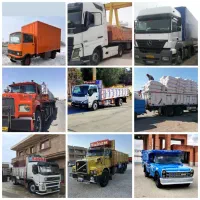 باربری‌ وانت تریلی‌ جفت‌ تک‌ کامیون نیسان خاور کفی