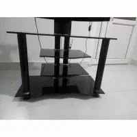 زیر تلوزیون شیشه ای