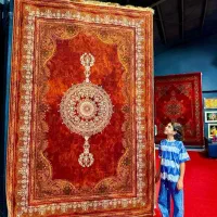 نمایشگاه فرش /بوشهر آقای کارگر +مرغوب ترین الیاف