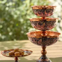 ظروف مسی/سرویس پذیرایی الماس تراش هما/ اقساطی