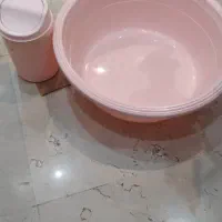 لگن و سطل پلاستیکی