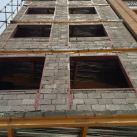 اجرای والپست، دیوارچینی ،گچکاری و شاسی کشی نما