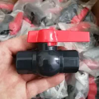 شیر توپی 1/2 upvc برند دریپ