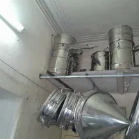 عرقگیر تمام استیل لوله کوتاه