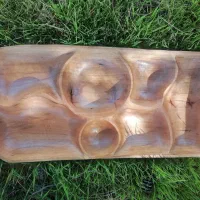 ظرف چوبی دستساز روستیک