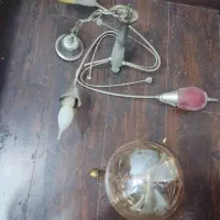 لوستر و لامپ ادیسونی توپی