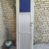 دوعدد درب آلمینیومی درحد صفروزن سنگین